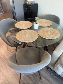 West Elm Dining Chairs Set Of 4