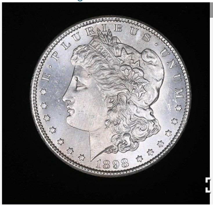 1898 S MORGAN SILVER DOLLAR COIN **KEY DATE** GEM BU UNC MS+++