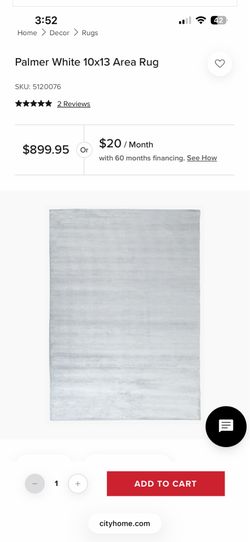 Palmyra city furniture area rug