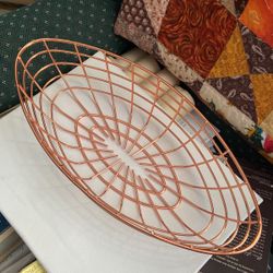 Solid Copper wire Basket