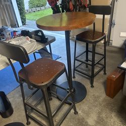 Bistro Chairs and Tables 