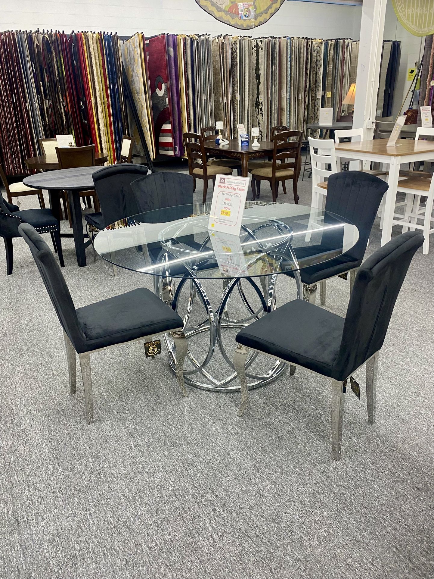 5pc Dinning Table Set $599