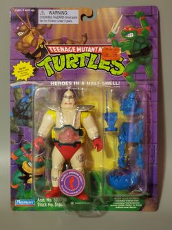Vintage Playmates TMNT Teenage Mutant Ninja Turtles Movie Star Splinter / Krang / April