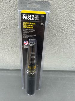 Conduit Reamer Screwdriver- Klein Tools