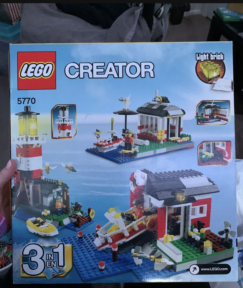 Den anden dag Bule naturlig 5770 Lego Creator 3 In 1 Lighthouse Island for Sale in Oceanside, CA -  OfferUp
