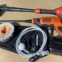 20v Cordless Pressure Washer and Scrubber 