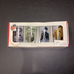 The big bang theory collector series pint glass 4-pack