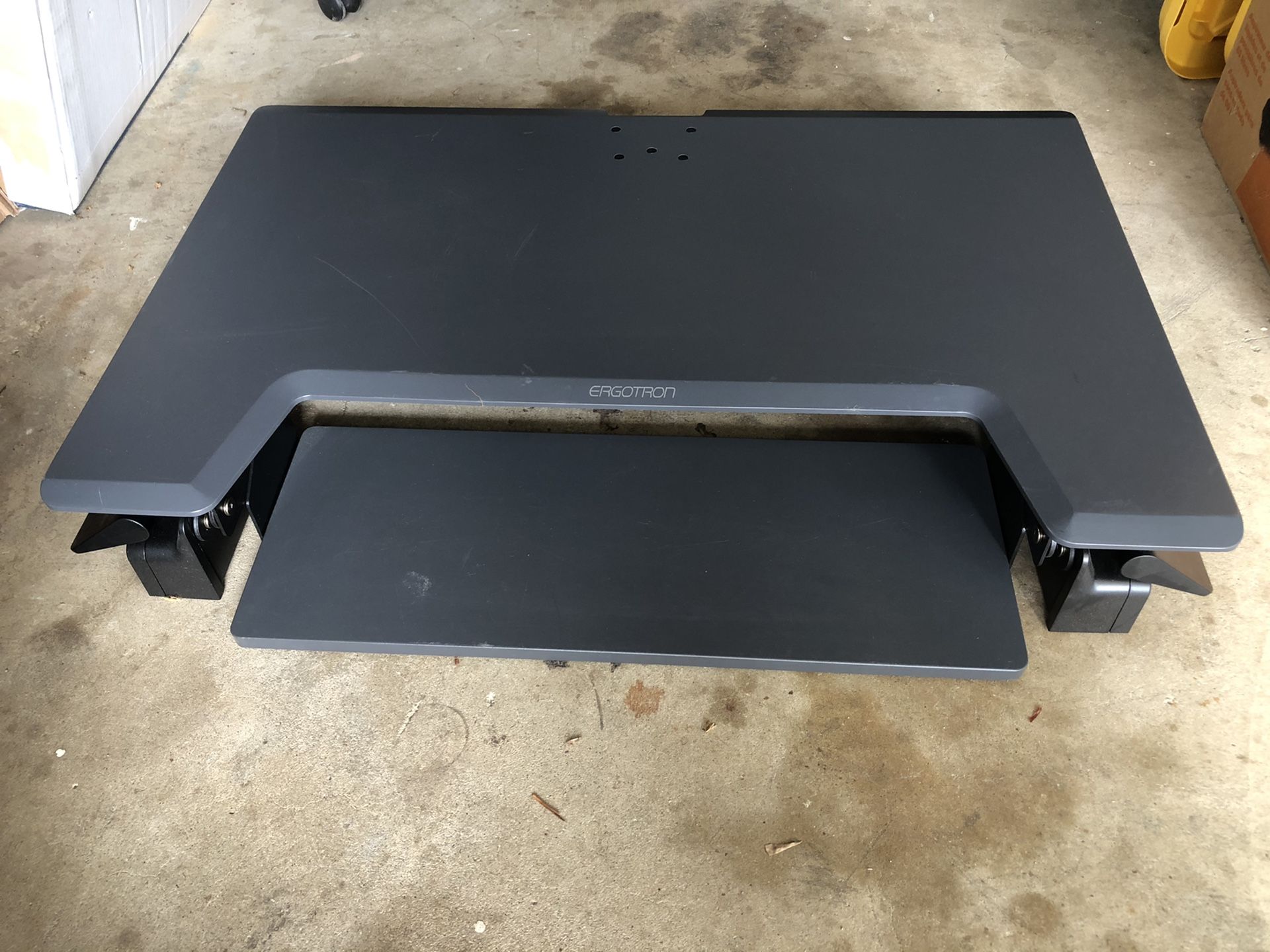 Sit/Stand Ergotron Desk