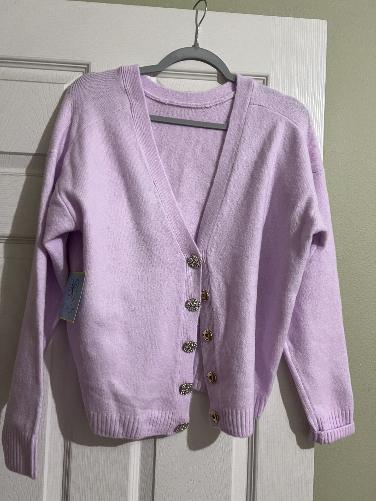 OVersized SMALL CUTE SUMMER CARDIGAN PRETTY COLOR SOFT $30
