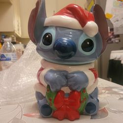 Lilo & Stitch Christmas Cookie Jar 🍪 