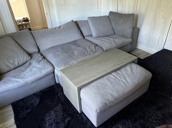 4 piece cloud couch