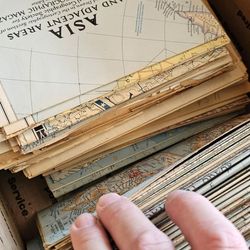 Old maps.