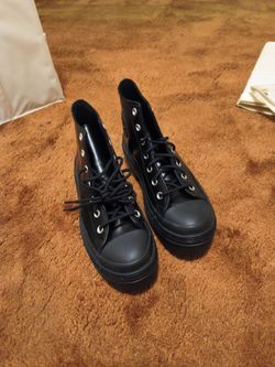 Converse black boot
