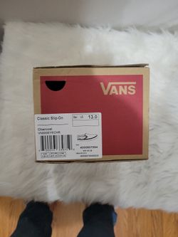 Vans size 13 slip on