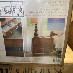 2 Nightstand With Power