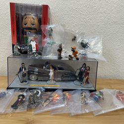 Huge HomiesLot 22Figures (12 Sealed)+ Big Head+47 Chevy FleetlineRollerzLowrider