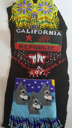 Homemade Native Large Hair Barrette