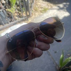 Rayban aviator glasses