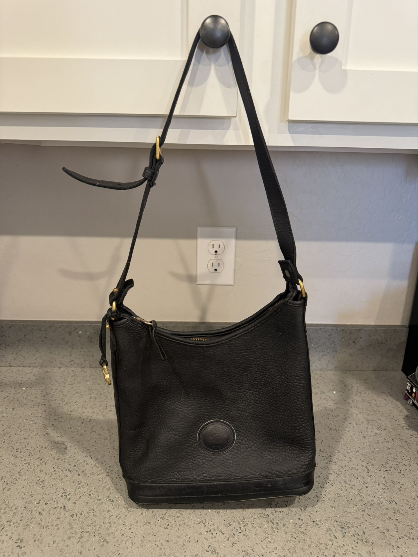 Vintage Dooney And Bourke Small Hobo Bag Purse