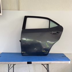 2014-19 TOYOTA COROLLA REAR LEFT DRIVER SIDE DOOR
