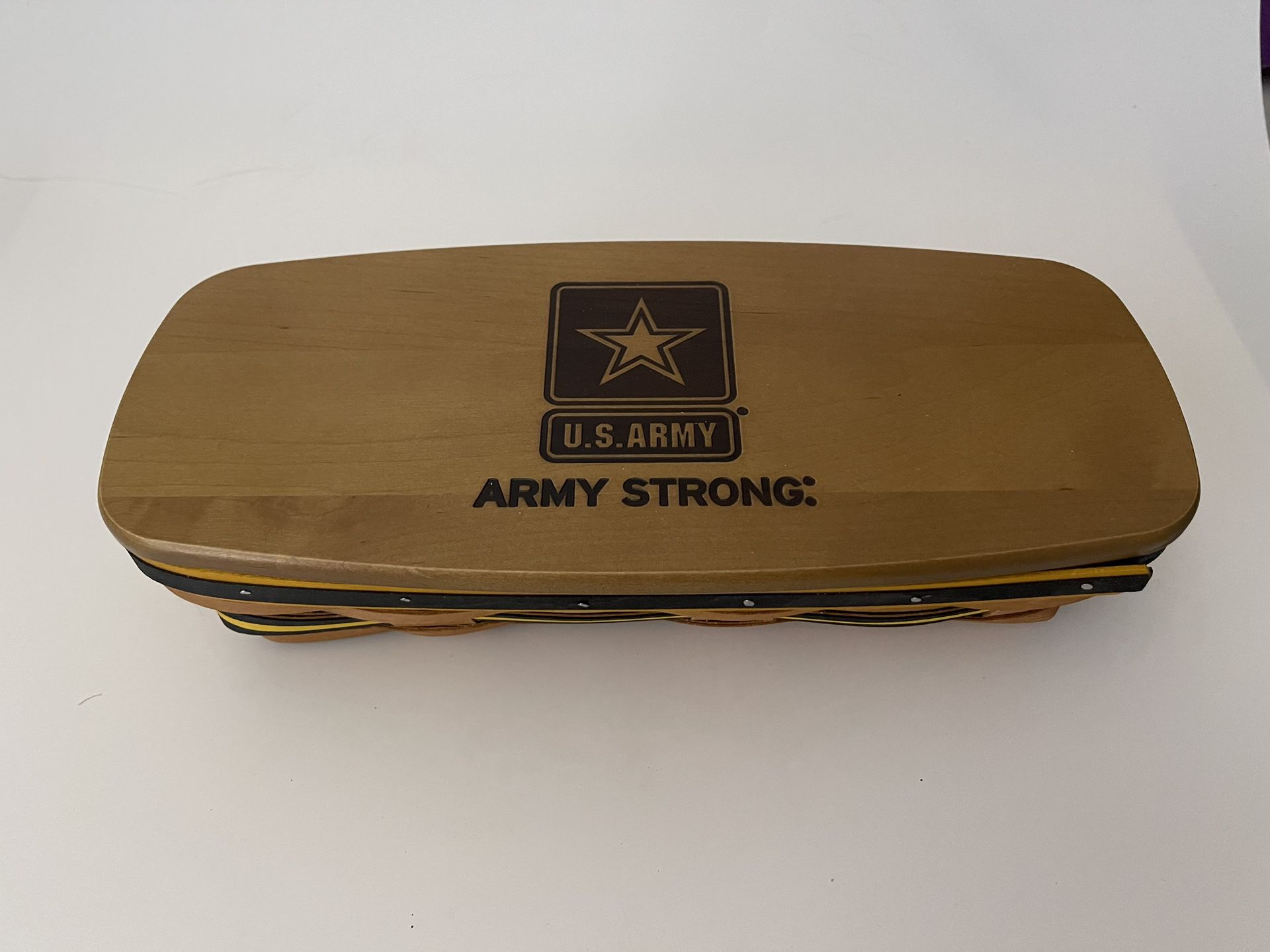 Army Longaberger Basket - $40 OBO 