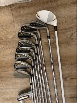 TaylorMade RBladez 9pc Iron Set + Wedge + Putter Steel Stiff RH 50° Loft