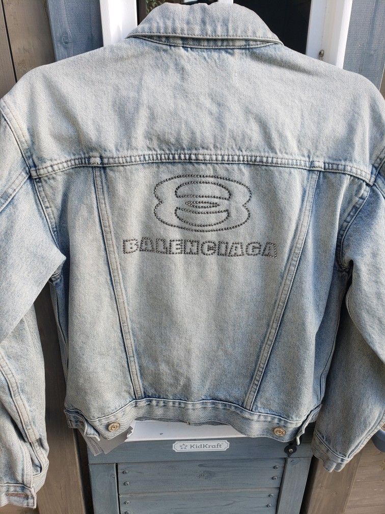 Womans Balenciaga Denim Jacket