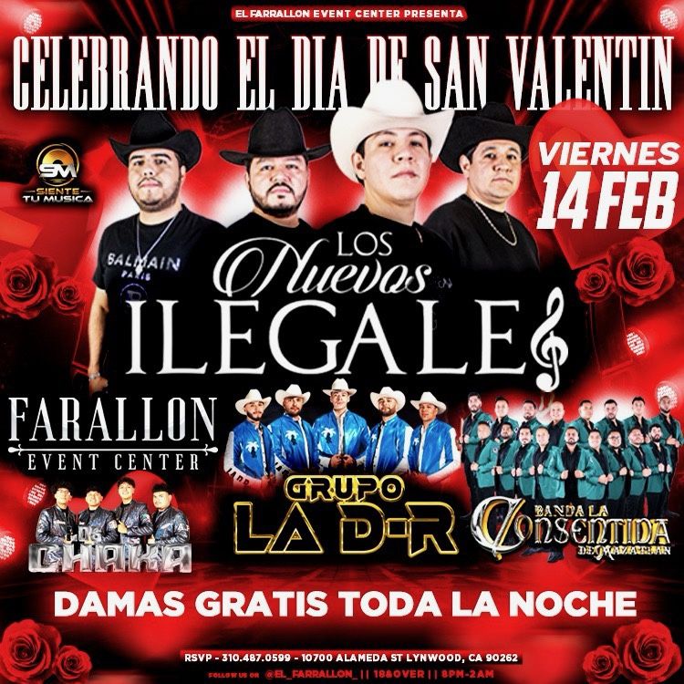 Nuevos Ilegales Banda ConsentidaTickets Feb 14