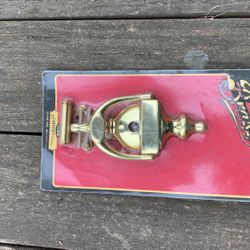 Solid Brass Door Knocker With Viewer