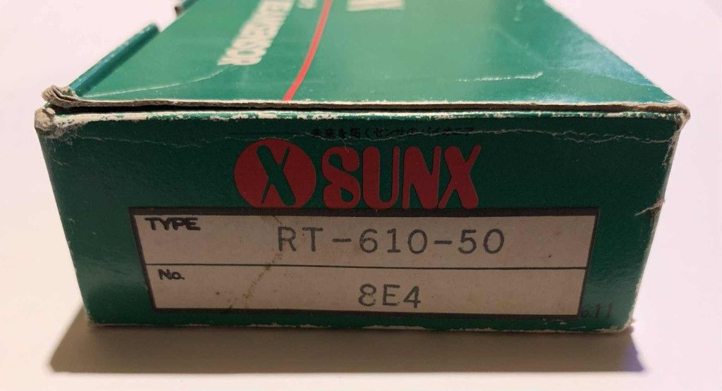 New SUNX RT-610-50 Tobust U-shaped Photoelectric Sensor