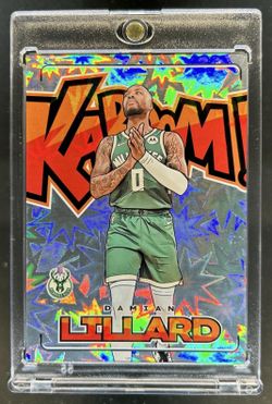 23-24 Panini Crown Royale Damian Lillard Kaboom SSP CASE HIT