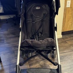 Chicca Liteway Kids Stroller Black