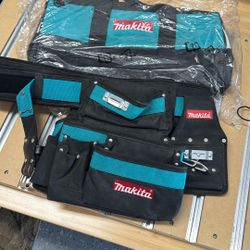 Makita Heavy Duty Tool Belt and Tool Bag