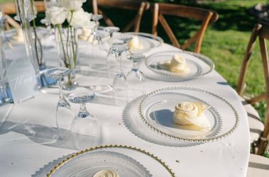 120 yellow butter cloth napkins