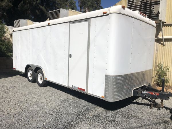 20 Foot Car Hauler / Enclosed Cargo Trailer for Sale in Escondido, CA ...