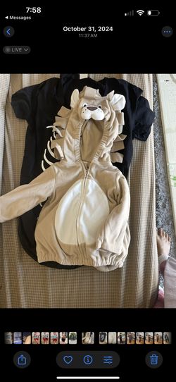 Halloween Lion Costume 6-12months