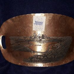 Wendel August hand made Copper Platter