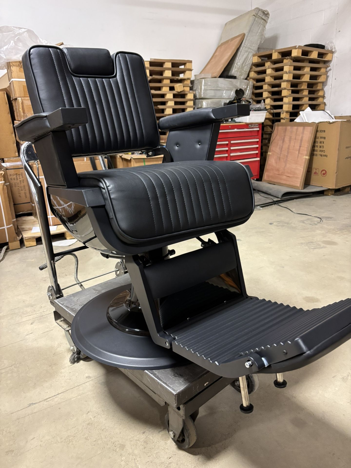 Like New Heavy Duty Barber Chairs
