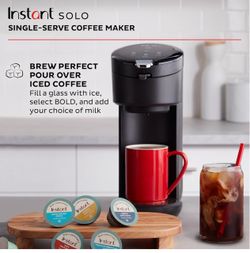 Instant Solo Coffee Maker Navy color