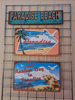 Humorous  Signs - Wood & Tin