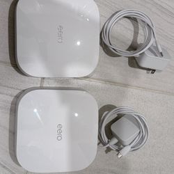 Eero Pro 6 K010001 Tri-band WiFi 6 Mesh Wireless Router - 2 Units
