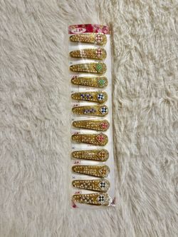 12 Pcs Girls Hair Clips