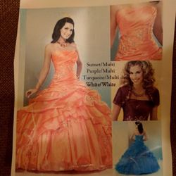 Quinceanera Dresses, New & Used From $109 & UP/JUST REDUCED