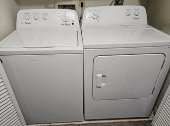 Washer Dryer Set Whirlpool 