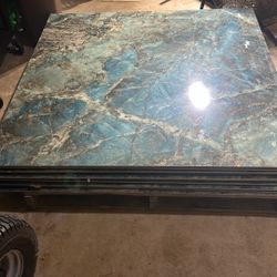 10 Slabs Of Polished Porcelain Tile