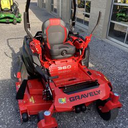 Gravely Pro Turn 360 Commercial Zero Turn Riding Lawn Mower 