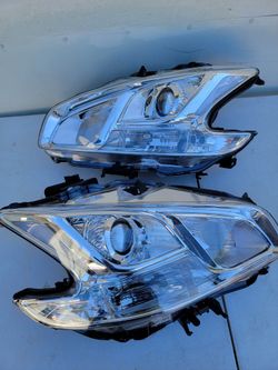 09-14 Nissan Maxima Projector Headlights Luces Calaveras Micas Faros Focos Faroles