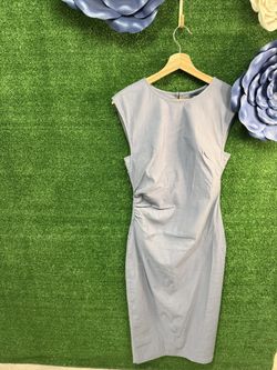 maeve anthropologie Light Gray Pencil Dress Size Xs NWT Brand New