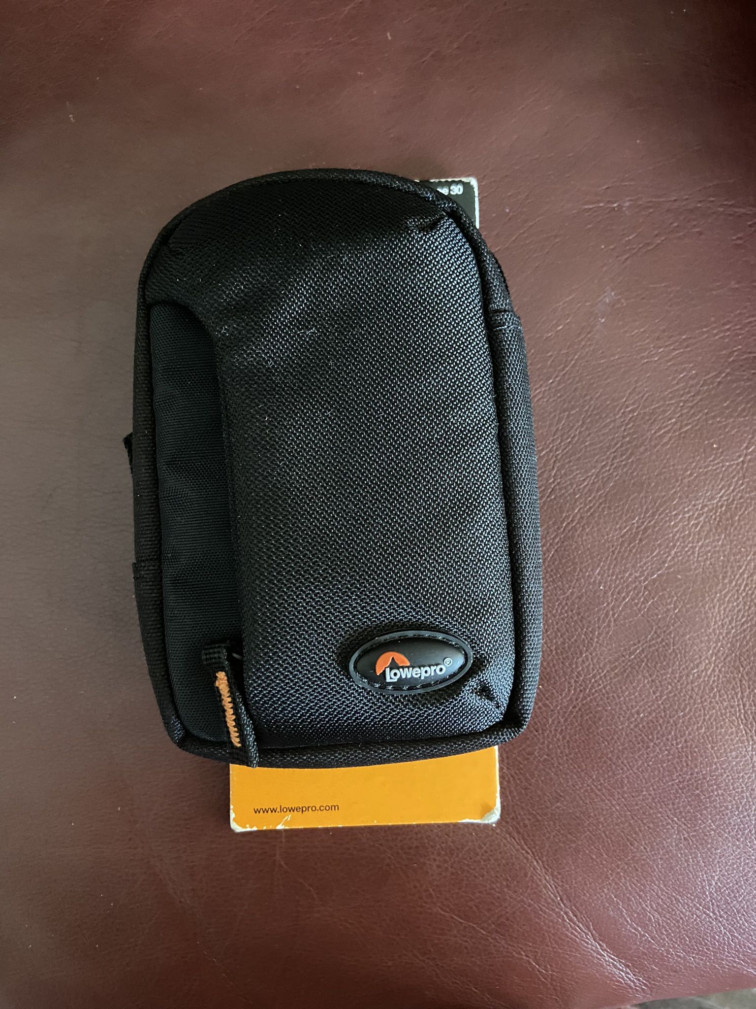Black / Orange Lowepro Tahoe 30 Phone Or Camera Case With Belt Loop