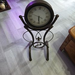 FLeur De Lis antique floor clock